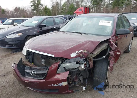 2008 Hyundai Sonata Gls from USA, damaged, VIN 5NPET46C78H337964